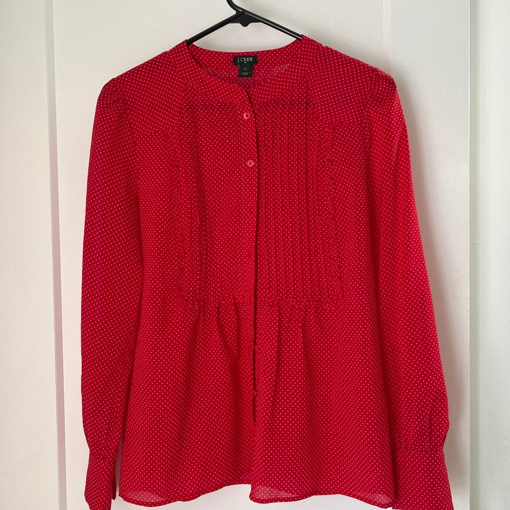 J Crew button up blouse